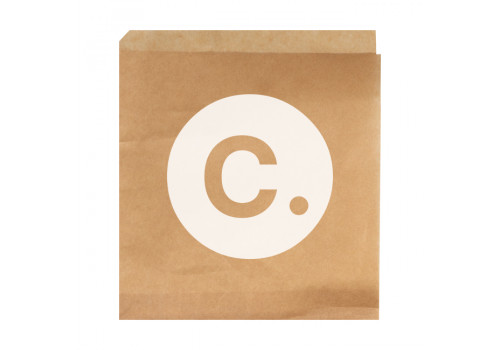 Sac à pain bagnat personnalisé en papier 16 x 16,5 cm - Impression jusqu'à 2 couleurs