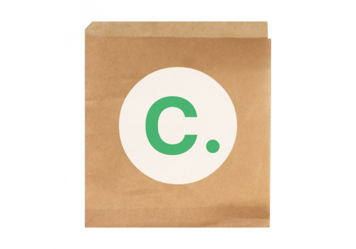 Sac à pain bagnat personnalisé en papier 16 x 16,5 cm - Impression jusqu'à 2 couleurs