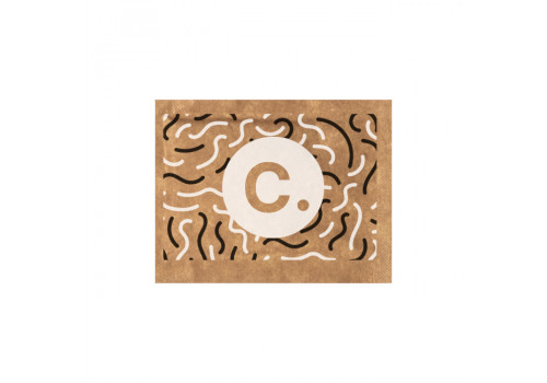 Lingette rafraîchissante personnalisée 6 x 8 cm - Impression jusqu'à 3 couleurs