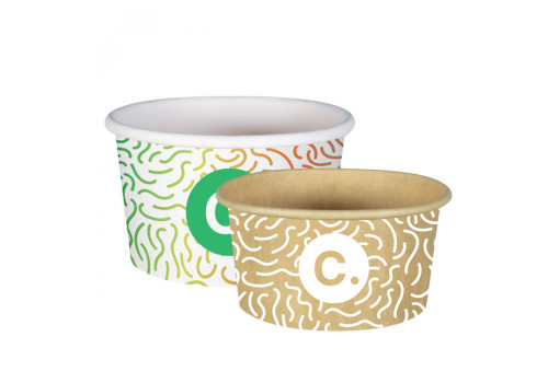 Pots à glace personnalisés Custo