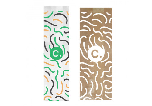 Sachets tradition en papier personnalisé à la marque