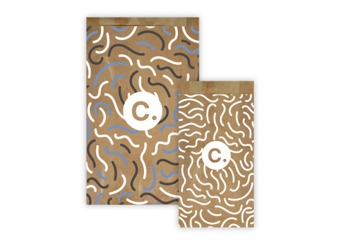 Sachets en papier personnalisé pour les fruits et légumes de primeurs