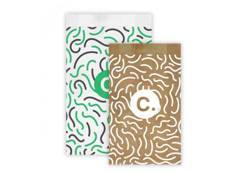 Sachet en papier personnalisé pour viennoiseries