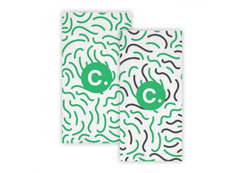 Sacs à poulet en papier personnalisés avec logo Custo packaging