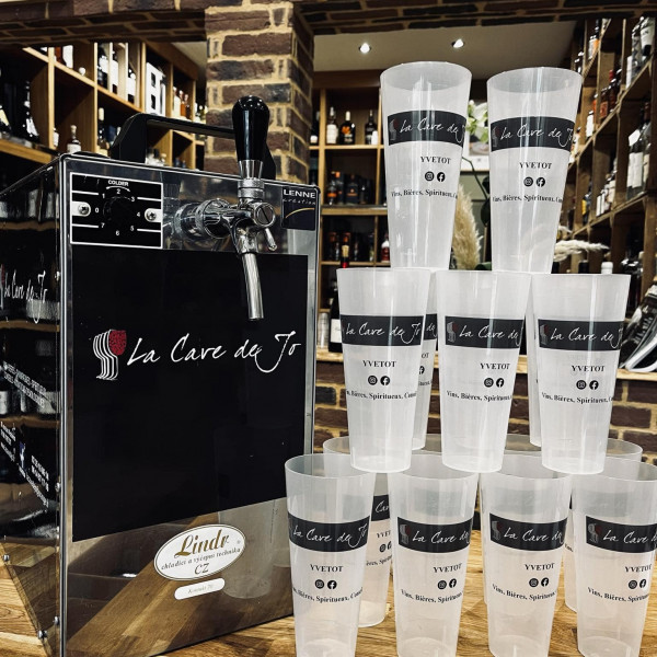 Ecocup réutilisables en plastique personnalisés pour brasserie