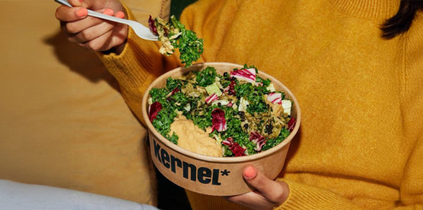 Boîte ronde en carton pour salade personnalisée Custo packaging