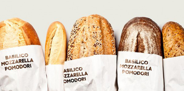 Sachet à pain en papier personnalisé Custo packaging